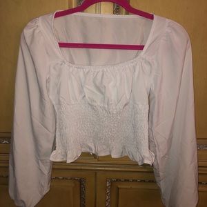 White long sleeve shirt